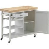 Temple &amp; Webster Madison Kitchen Storage Trolley