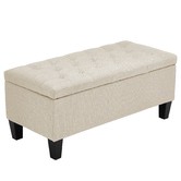 Temple &amp; Webster Sheffield Storage Ottoman