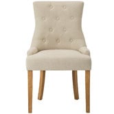 Temple &amp; Webster Beige Windsor Scoop Back Dining Chairs