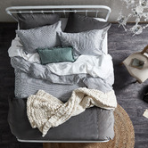 Temple &amp; Webster White Bailey Metal Bed Frame