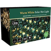 Temple &amp; Webster Warm White LED Solar Net Fairy Lights