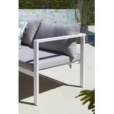 Temple &amp; Webster Felix 4 Seater Aluminium Outdoor Sofa Set