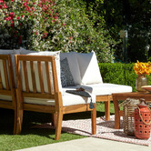 Temple &amp; Webster Anquilla Outdoor Modular Lounge Set with Cushions