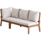 Temple &amp; Webster Anquilla Outdoor Modular Lounge Set with Cushions
