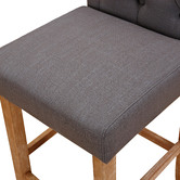 Temple &amp; Webster 65cm Windsor Provincial Linen Barstools