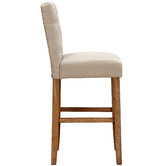 Temple &amp; Webster 65cm Windsor Provincial Linen Barstools