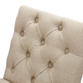 Temple &amp; Webster 65cm Windsor Provincial Linen Barstools