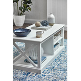Temple &amp; Webster Hamptons Rectangular Coastal Coffee Table