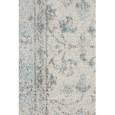 Temple &amp; Webster Blue &amp; Cream Evanna Vintage-Style Rug