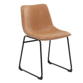 Temple &amp; Webster 4 Seater 100cm Anders Dining Table &amp; Phoenix Vintage Chair Set