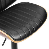 Temple &amp; Webster Barcelona Mid Back Adjustable Barstool