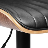Temple &amp; Webster Barcelona Mid Back Adjustable Barstool