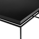 Temple &amp; Webster Como Tray Top Steel Coffee Table