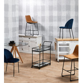 Temple &amp; Webster Madison Kitchen Storage Trolley