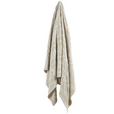 Temple &amp; Webster Cable Knitted Cotton Throw