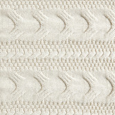 Temple &amp; Webster Cable Knitted Cotton Throw