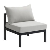 Temple &amp; Webster Felix 4 Seater Aluminium Outdoor Sofa Set