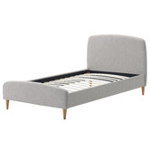 Temple &amp; Webster King Single Nordic Kid&#039;s Upholstered Bed