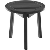 Temple &amp; Webster St Barths Wooden Outdoor Side Table
