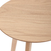Temple &amp; Webster 2 Piece Lund Wooden Nesting Table Set