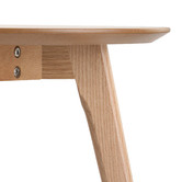 Temple &amp; Webster 2 Piece Lund Wooden Nesting Table Set