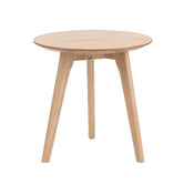 Temple &amp; Webster 2 Piece Lund Wooden Nesting Table Set