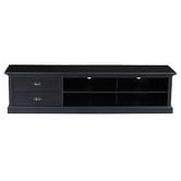 Temple &amp; Webster 180cm Black Maison TV Entertainment Unit