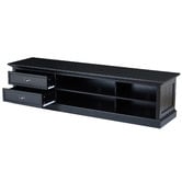 Temple &amp; Webster 180cm Black Maison TV Entertainment Unit