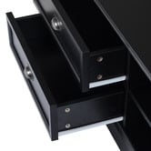Temple &amp; Webster 180cm Black Maison TV Entertainment Unit