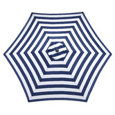 Temple &amp; Webster 2.2m Striped Brighton Market Umbrella