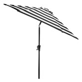 Temple &amp; Webster 2.7m Striped Brighton Market Umbrella
