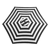 Temple &amp; Webster 2.7m Striped Brighton Market Umbrella