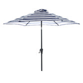 Temple &amp; Webster 2.7m Striped Brighton Market Umbrella