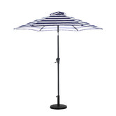 Temple &amp; Webster 2.7m Striped Brighton Market Umbrella