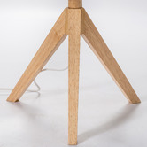 Temple &amp; Webster Natural Arena Tripod Table Lamp
