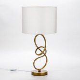 Temple &amp; Webster Knox 59cm Metal Table Lamp