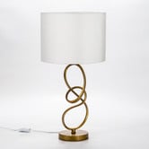 Temple &amp; Webster Knox Metal Abstract Table Lamp