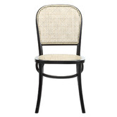Temple &amp; Webster Oak Ski-Leg Dining Table &amp; Luca Dining Chair Set