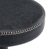 Temple &amp; Webster Elwood Faux Leather Adjustable Bar Stools