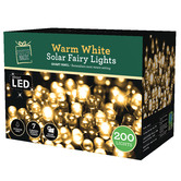 200 warm white led solar fairy lights