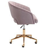 Temple &amp; Webster Gatsby Velvet Home Office Chair