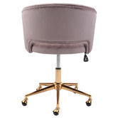 Temple &amp; Webster 140cm Carnegie Modern Office Desk &amp; Gatsby Chair Set