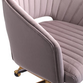 Temple &amp; Webster 140cm Carnegie Modern Office Desk &amp; Gatsby Chair Set