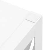 Temple &amp; Webster White Noosa Side Table