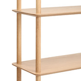 Temple &amp; Webster Banjo 5 Tier Bookcase &amp; 3 Tier Bookcase Console Set