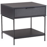 Temple &amp; Webster Black Baxter Bedside Tables