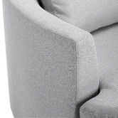 Temple &amp; Webster Killian Oversized Swivel Armchair