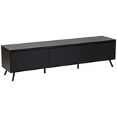 Temple & Webster Black Halbert TV Unit