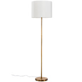 Temple &amp; Webster Gilt Floor Lamp