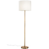 Temple &amp; Webster Gilt Floor Lamp